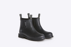 Bobbi // Black & Black Ankle Wellington Boot