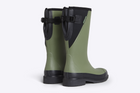 Darcy // Moss Green Mid-Calf Wellington Boot