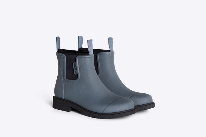 Bobbi // Slate Grey Ankle Wellington Boot