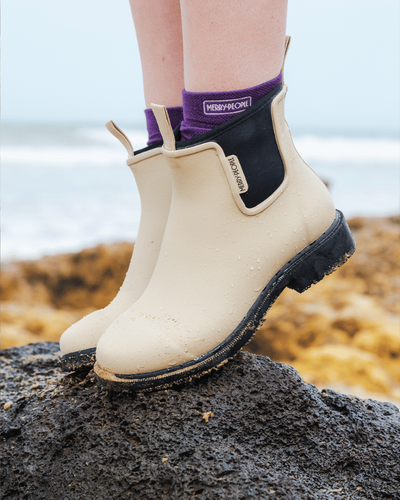 Bobbi // Sand Ankle Wellington Boot