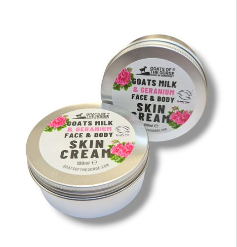 Goats milk skin cream (Geranium) 100ml