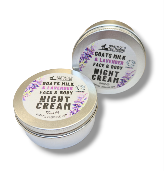 Goats milk night cream (Lavender) 100ml