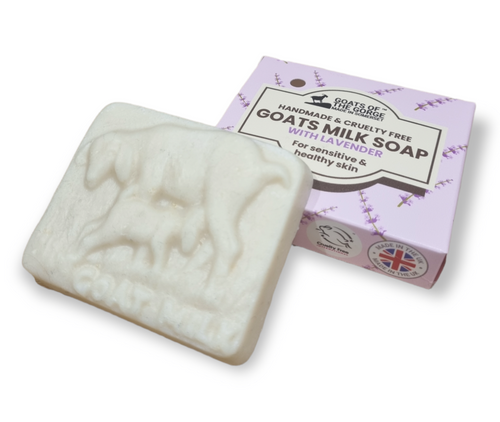 Goats milk soap bar 100g e (Lavender)