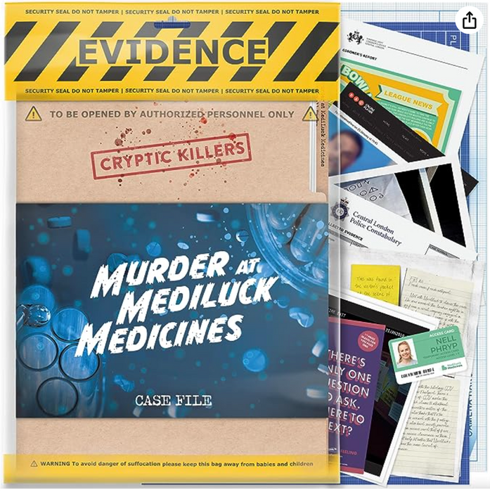 Murder at MediLuck Medicines