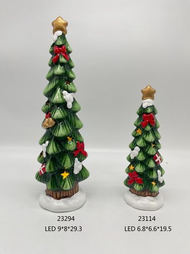Ceramic Tree with LED decoration