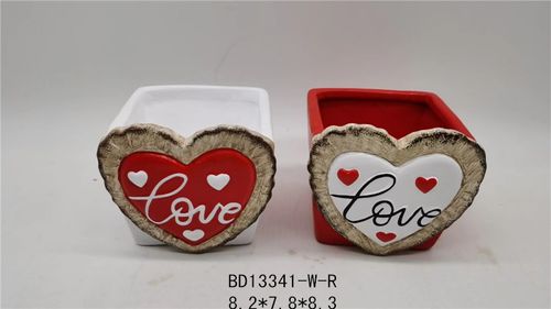 Ceramic Valentine Pot