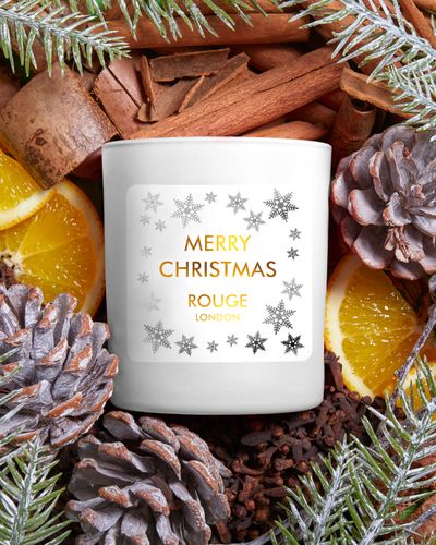 Merry Christmas - Cinnamon, Clove, Citrus & Pine Luxury Scented Candle