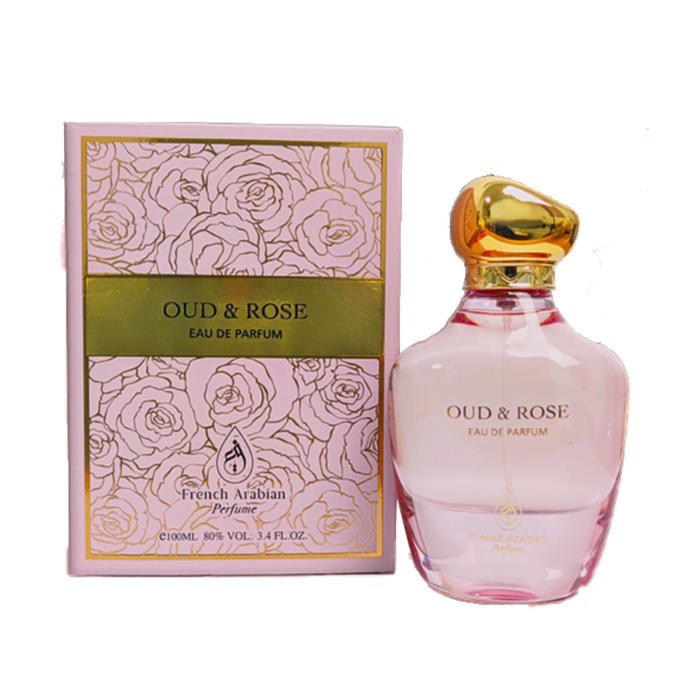 Oud & Rose Women 100ml Eau de Parfum by French Arabian Perfumes