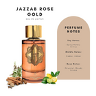 Jazzab Rose Gold 100ml Eau de parfum by French Arabian perfume