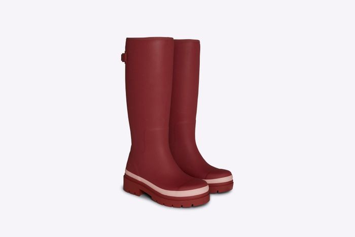 Fergie // Beetroot Tall Wellington Boot