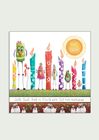 Birthday Bird Candle - Greeting Card