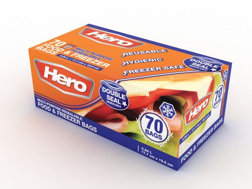 Hero Food & Freezer Bags 70's