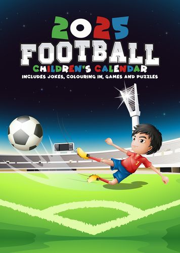 Children's 2025 Football Calendar