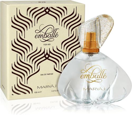 EMBALLE Perfume EDP 100ml For Her Amber Wood Floral Fragrance by Maryaj Perfumes