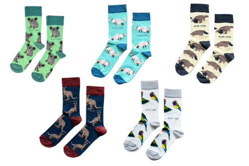 'Save the Australian Animals' Bamboo Socks