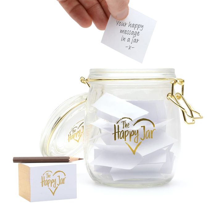 'Happy Jar' - Keepsake Memory Jar By CKB LTD