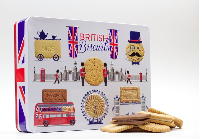 British Biscuit Assortment Tin