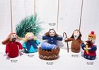 Christmas felt nativity scence