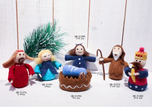 Christmas felt nativity scence