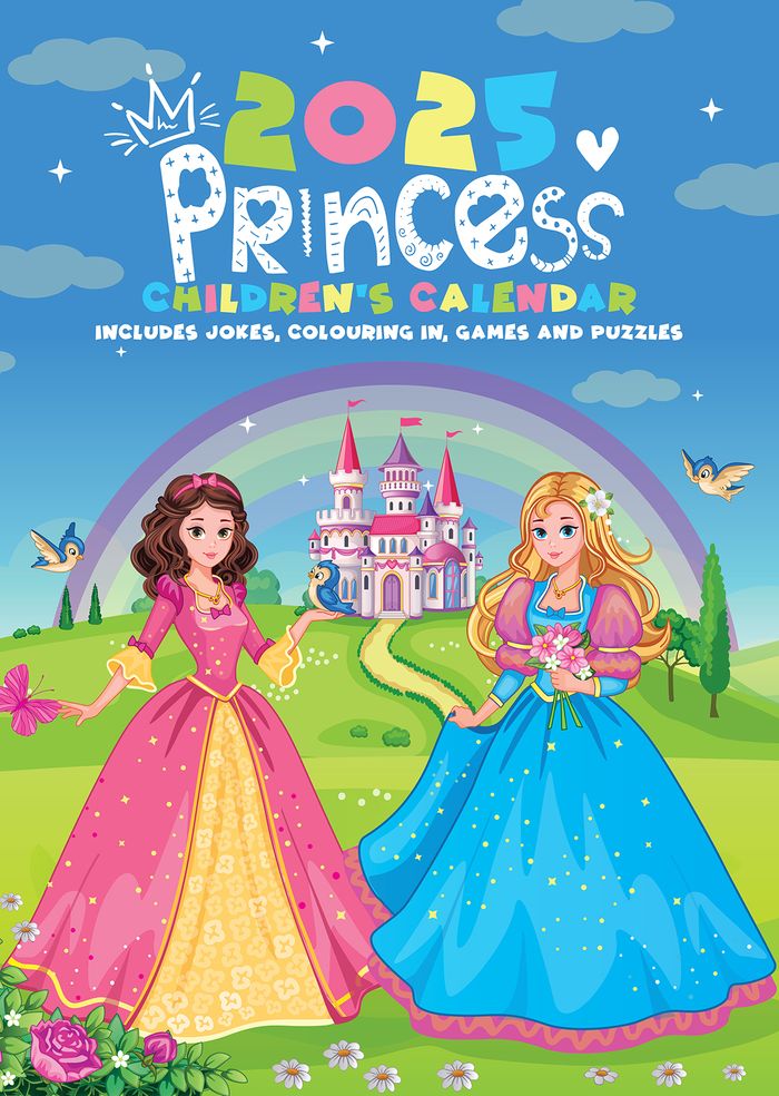 Children's 2025 Princess Calendar Spring Fair 2025
