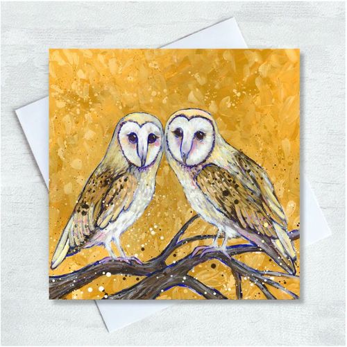 Barn Owl - Greetings Card