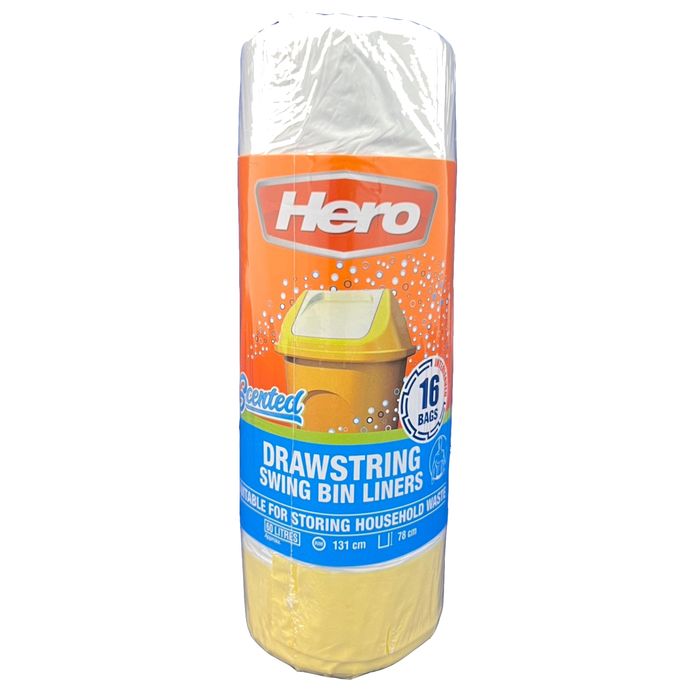 Hero Scented Drawstring Swing Bin Liners SpringFair 2024