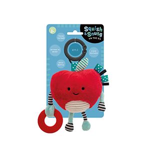 Squish and Snugg - On the go Plush Apple