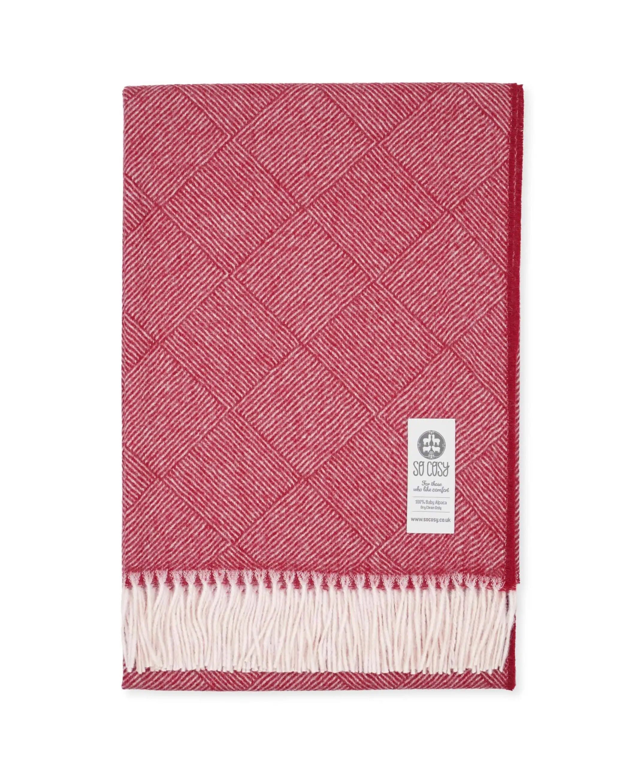 Derry Persian Red Throw Blanket