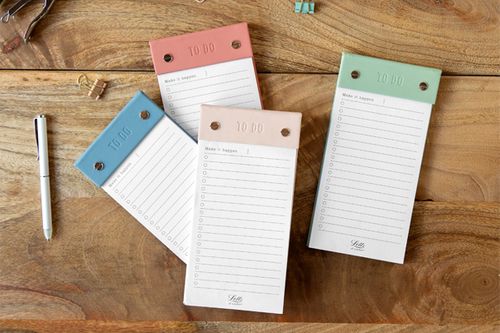 Letts of London Conscious Undated To Do Notepads