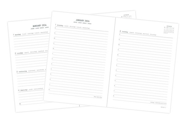Letts of London Full Year WTV Diary - Conscious (A6)