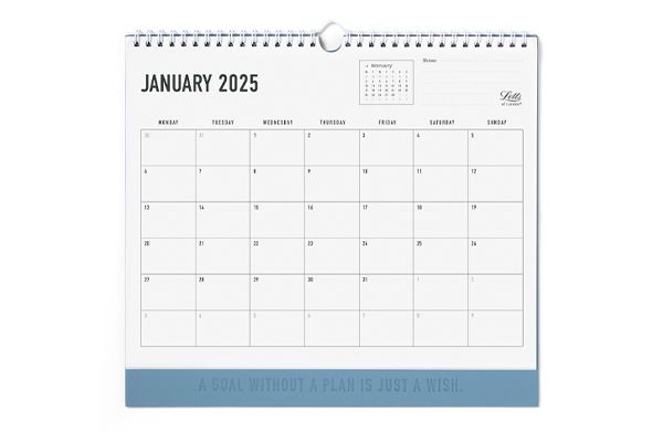 Letts of London Conscious Wall Calendars