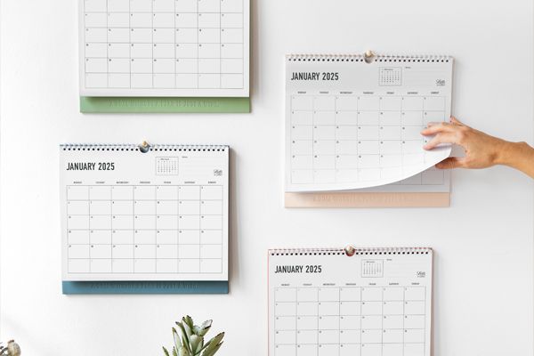 Letts of London Conscious Wall Calendars