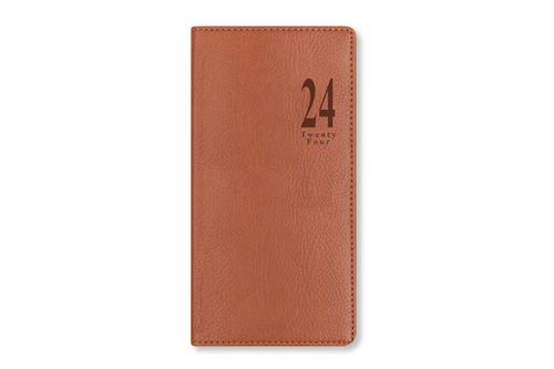 Letts of London Full Year WTV Diary - Milano Slim (Tan)