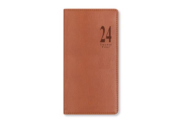 Letts of London Full Year WTV Diary - Milano Slim (Tan)