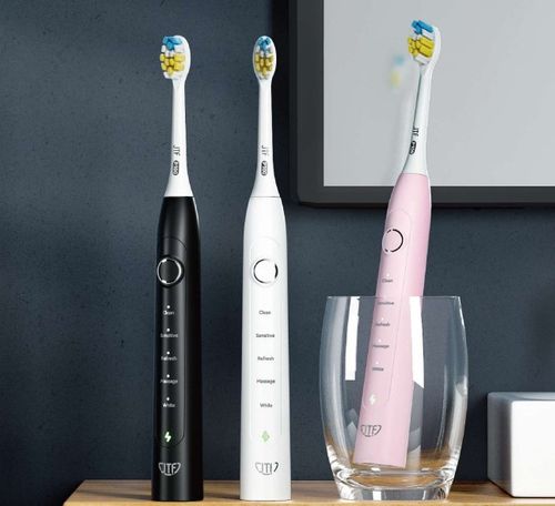 P100 sonic electric toothbrush with brush holder