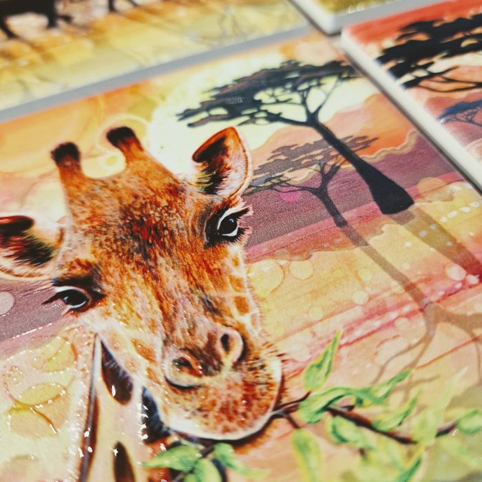 Animal Ceramic Coasters