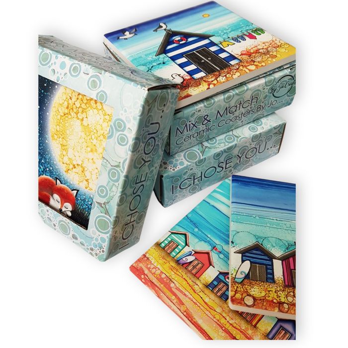Seaside Ceramic Coasters