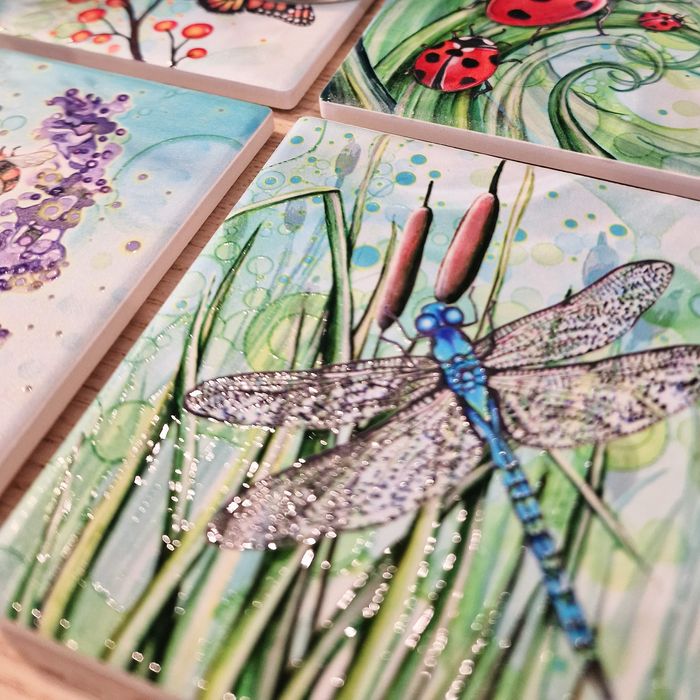 Nature Ceramic Coasters