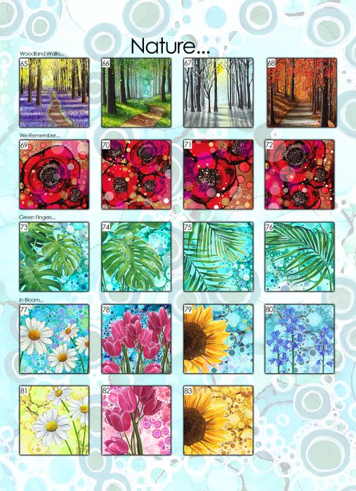 Nature Ceramic Coasters