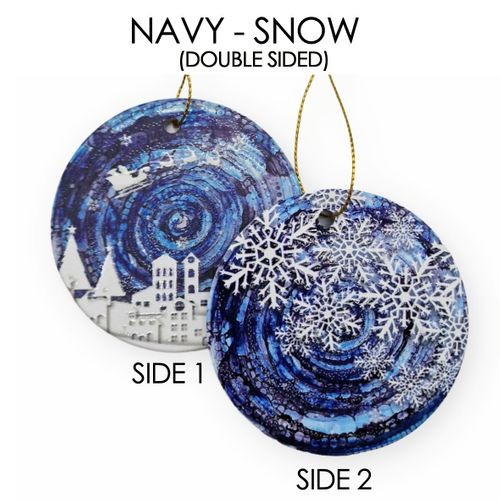 Ceramic Tree Decorations