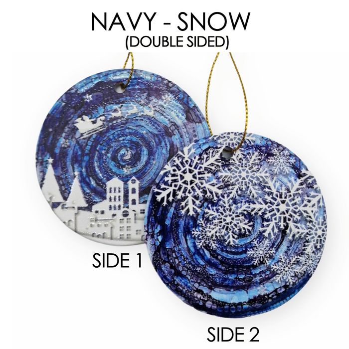 Ceramic Tree Decorations