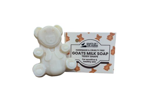 Goats milk soap- bar- Teddy 80g