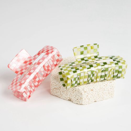Squares Claw Clip