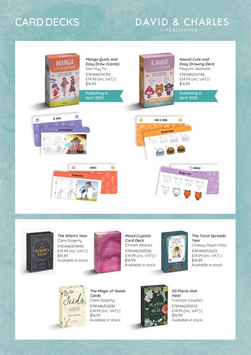 Art, Craft, Nature and Wellbeing Card Decks