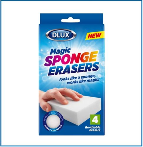 64403 - 4pk Magic Sponge Erasers