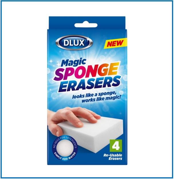 64403 - 4pk Magic Sponge Erasers