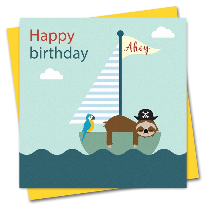 Seaside Birthday Cards