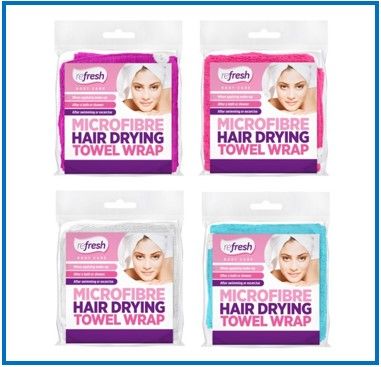 2112 - Microfibre Hair Drying Towel Wrap