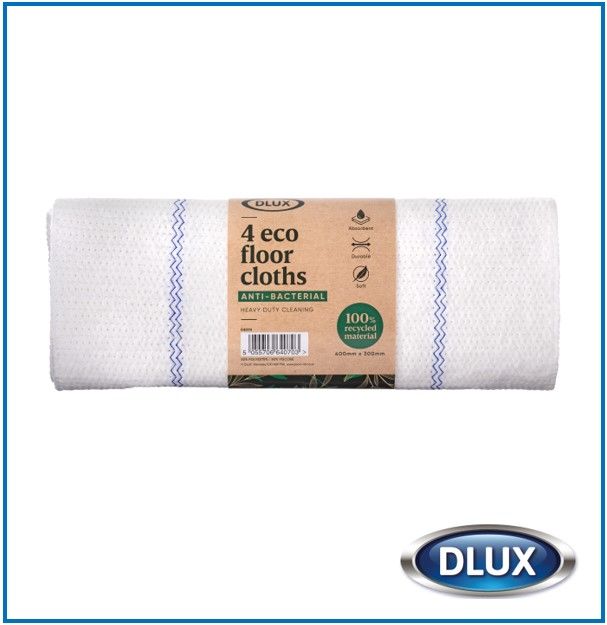 64070 - 4pk Eco Floor Cloths