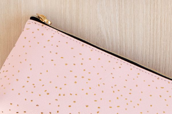 Filofax Confetti Pencil Case - Rose Quartz
